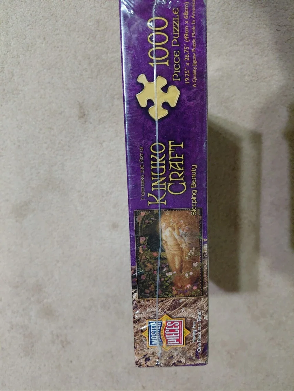 Sleeping Beauty 1000-Piece Jigsaw Puzzle - Purple Art Box